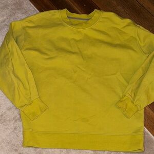 Lululemon Athletica Women’s Crewneck Sweatshirt in Vibrant Yellow